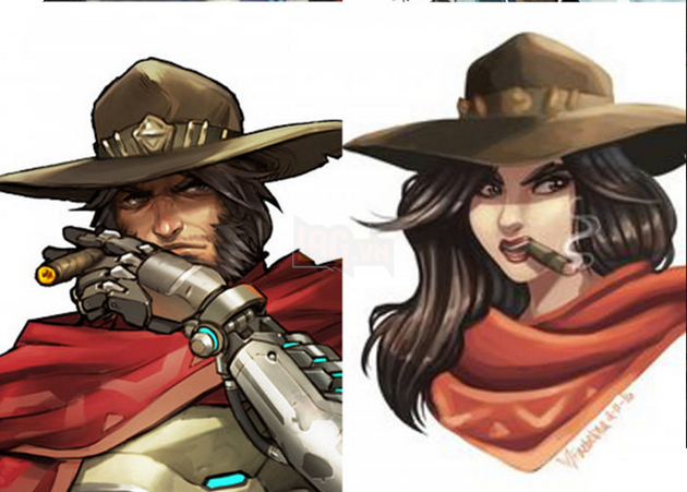 Khi các vị tướng trong Overwatch bị đảo lộn giới tính 8