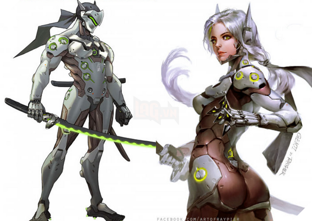 Khi các vị tướng trong Overwatch bị đảo lộn giới tính 9