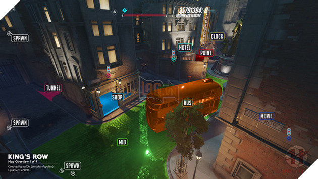 Học thuộc lòng những vị trí này, bạn sẽ trở thành pro Overwatch (P1)