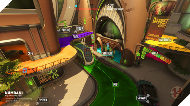 Học thuộc lòng những vị trí này, bạn sẽ trở thành pro Overwatch (P1)