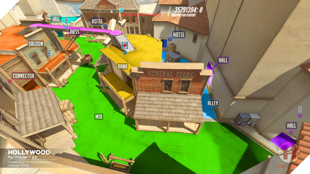 Học thuộc lòng những vị trí này, bạn sẽ trở thành pro Overwatch (P1)