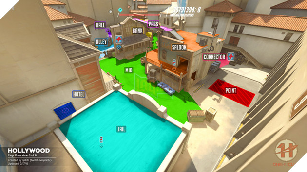 Học thuộc lòng những vị trí này, bạn sẽ trở thành pro Overwatch (P1)