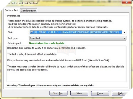 Phần mềm chuyên nghiệp giúp kiểm tra tình trạng sức khỏe ổ cứng máy tính 5