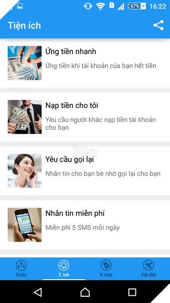 Ứng dụng hữu ích giúp dễ dàng quản lý cước phí di động trên smartphone 5