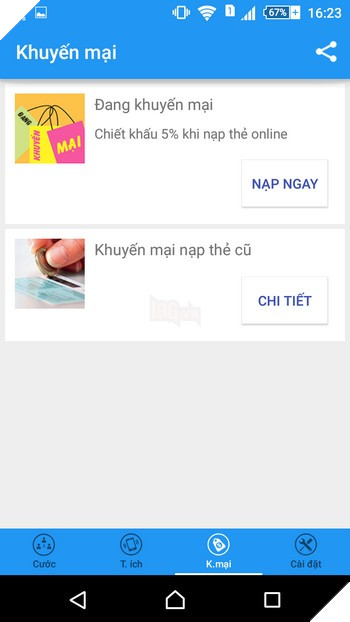 Ứng dụng hữu ích giúp dễ dàng quản lý cước phí di động trên smartphone 6