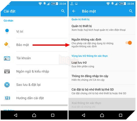 Mang giao diện Android 6.0 Marshmallow lên smartphone Android hiện tại.