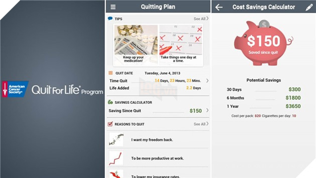 5 ứng dụng Android độc đáo giúp bạn cai thuốc lá