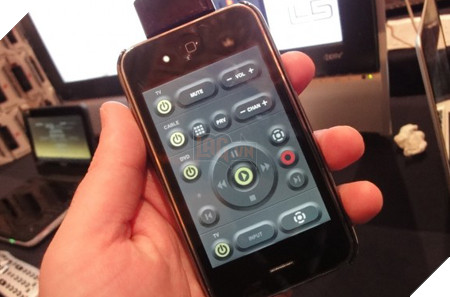 Một trong những tính năng độc đáo của iPhone đó là nó có thể làm thay nhiệm vụ của chiếc remote