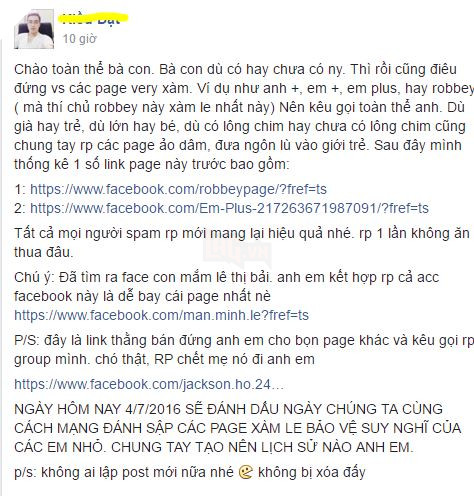 Hàng loạt page ngôn tình bị cộng đồng game thủ chung tay đánh sập 2