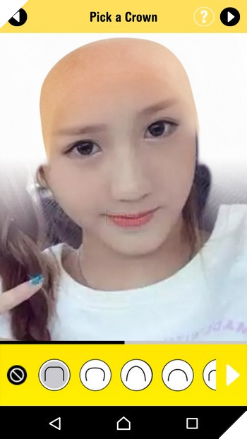 Ứng dụng di động giúp... tự cạo trọc đầu trong nháy mắt