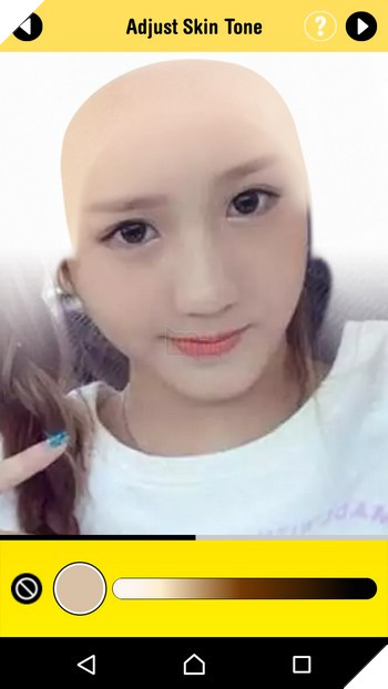 Ứng dụng di động giúp... tự cạo trọc đầu trong nháy mắt