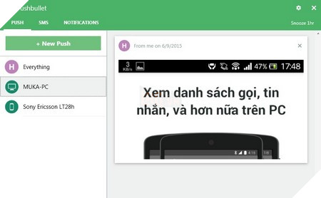 Nhược điểm của tính năng này đó là chỉ cho phép mỗi lần gửi tối đa một file.