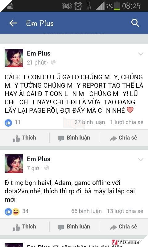 Hàng loạt page ngôn tình bị cộng đồng game thủ chung tay đánh sập 5