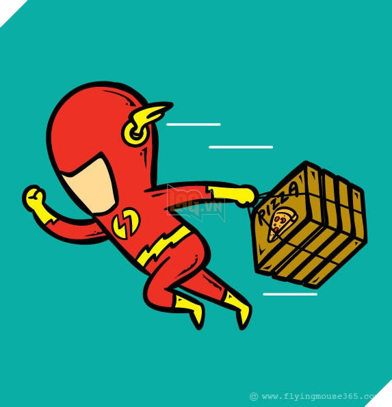 Cười thư giãn với bộ ảnh các siêu anh hùng sẽ làm gì khi thế giới quá hòa bình 22