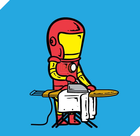 Cười thư giãn với bộ ảnh các siêu anh hùng sẽ làm gì khi thế giới quá hòa bình 9