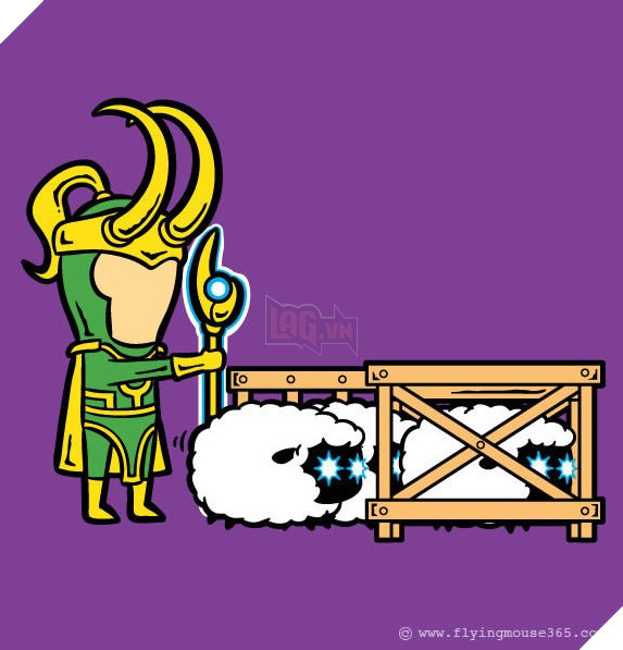 Cười thư giãn với bộ ảnh các siêu anh hùng sẽ làm gì khi thế giới quá hòa bình 21