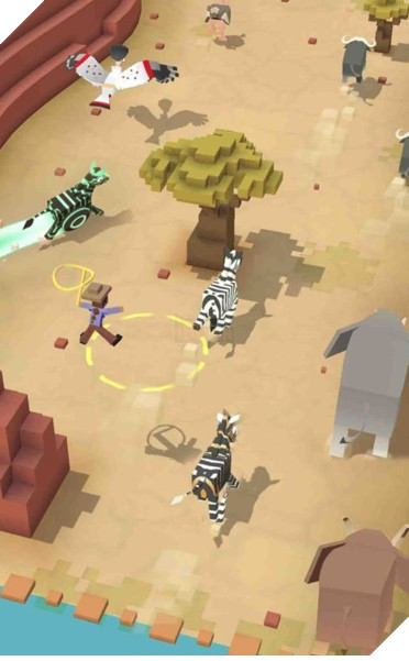 Rodeo Stampede - Phiêu bạt khắp miền Viễn Tây với đồ họa Minecraft 2