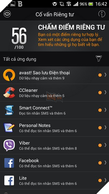 Dưới đây là những tính năng chính của ứng dụng BitDefender Mobile Security & Antivirus: