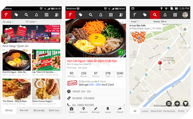 Những ứng dụng tìm địa điểm ăn, chơi dành cho người thích du lịch
