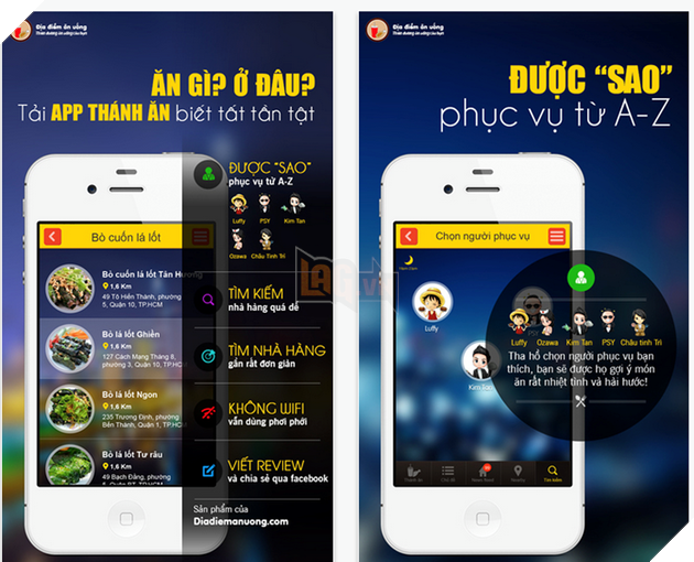 Những ứng dụng tìm địa điểm ăn, chơi dành cho người thích du lịch