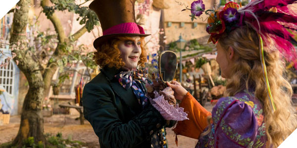 10 phim rạp "bom xịt" nhất từ đầu năm 2016 đến nay 89 alice through looking glass johnny depp mia wasikowska1 2016 07 04