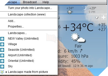 Và phông nền khi trời nắng vào ban ngày