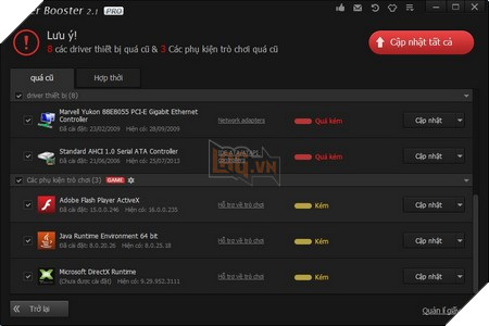Bây giờ bạn đã có thể sử dụng Driver Booster với đầy đủ bản quyền và tính năng.