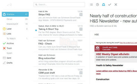 Những ứng dụng duyệt Gmail hữu dụng cho máy Mac