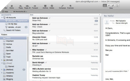 Những ứng dụng duyệt Gmail hữu dụng cho máy Mac