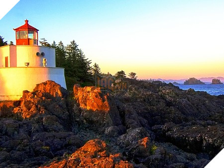 Một hình ảnh trước (trên) và sau (dưới) sau khi được phần mềm xử lý