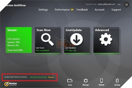 Phần mềm với hạn dùng 180 ngày (6 tháng)