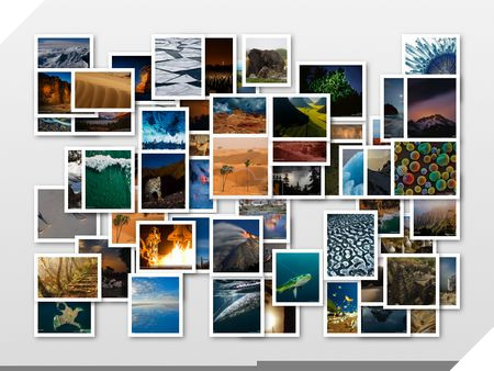 Một vài bức ảnh ghép mẫu đẹp mắt được tạo ra bởi CollageIt