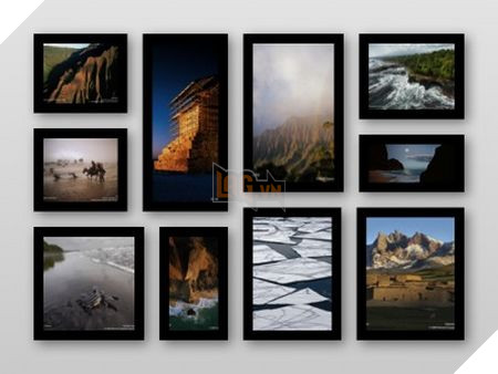 Một vài bức ảnh ghép mẫu đẹp mắt được tạo ra bởi CollageIt