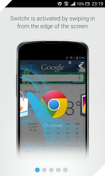 Hiệu ứng đẹp mắt khi chuyển đổi giữa các ứng dụng trên Android
