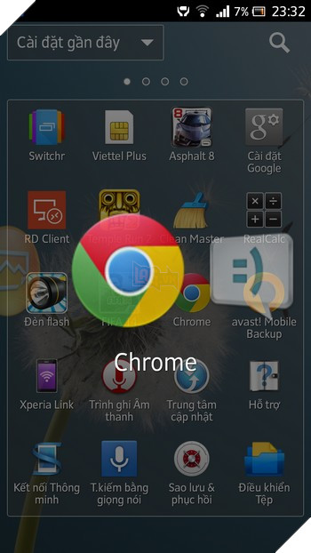 Hiệu ứng đẹp mắt khi chuyển đổi giữa các ứng dụng trên Android