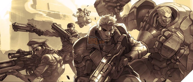 Ana - vị tướng mới trong Overwatch với phong cách Sniper lai Support cực bá đạo