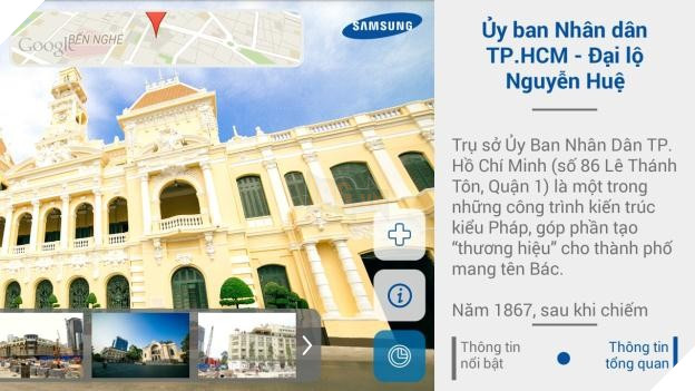 Thông tin về từng địa điểm đều được cập nhật rất chi tiết và đầy đủ.
