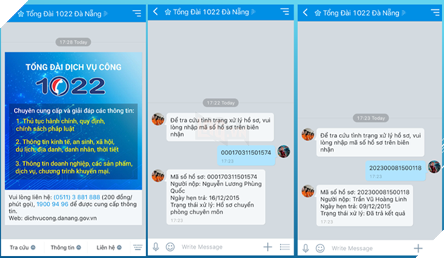 Da Nang trien khai tra cuu dich vu cong tren Zalo hinh anh 2