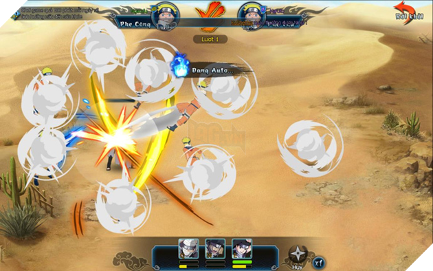 
Kỹ năng “đánh hội đồng” của Naruto.
