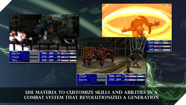 Square Enix bất ngờ phát hành Final Fantasy VII trên Android