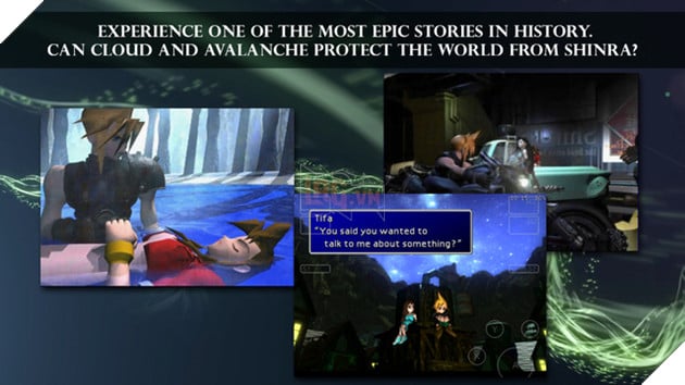 Square Enix bất ngờ phát hành Final Fantasy VII trên Android