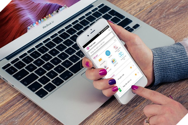 Ứng dụng thanh toán di động MoMo có gần 1 triệu người dùng.