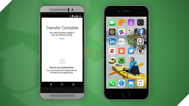 Ứng dụng đầu tiên của Apple cho Android hỗ trợ người dùng rời bỏ nền tảng này. Ảnh: imagazin.