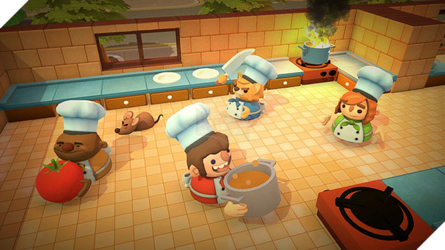 Làm Vua đầu bếp với Overcooked