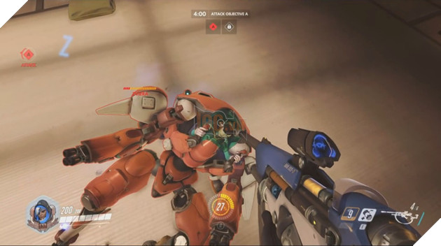 
D.Va khi mặc giáp
