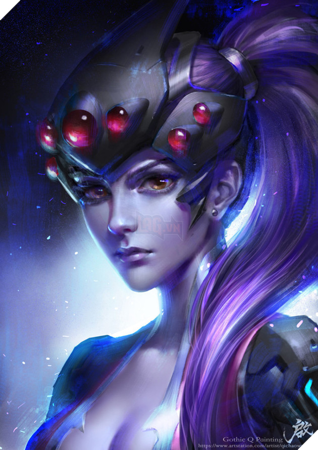 Series Fanart Widowmaker khiến fan hâm mộ không khỏi thổn thức