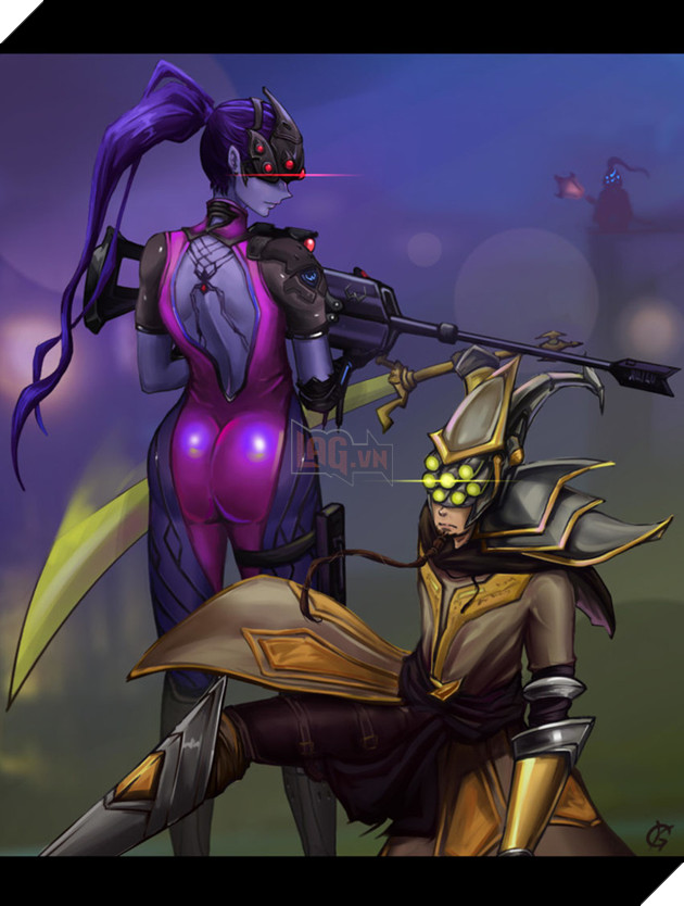 Series Fanart Widowmaker khiến fan hâm mộ không khỏi thổn thức