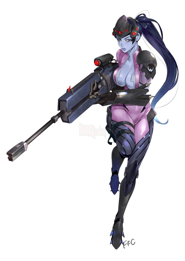 Series Fanart Widowmaker khiến fan hâm mộ không khỏi thổn thức