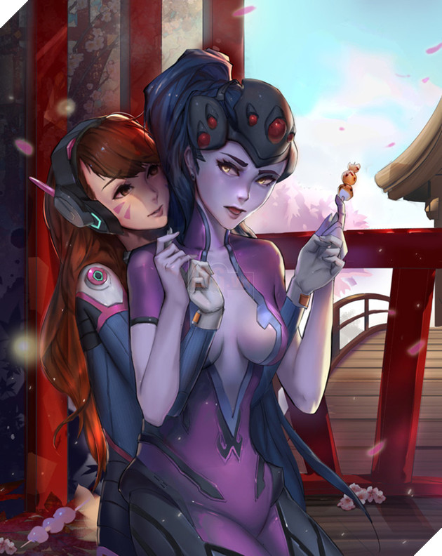 Series Fanart Widowmaker khiến fan hâm mộ không khỏi thổn thức
