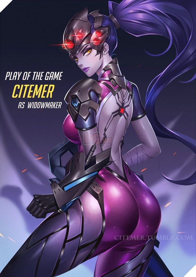 Series Fanart Widowmaker khiến fan hâm mộ không khỏi thổn thức